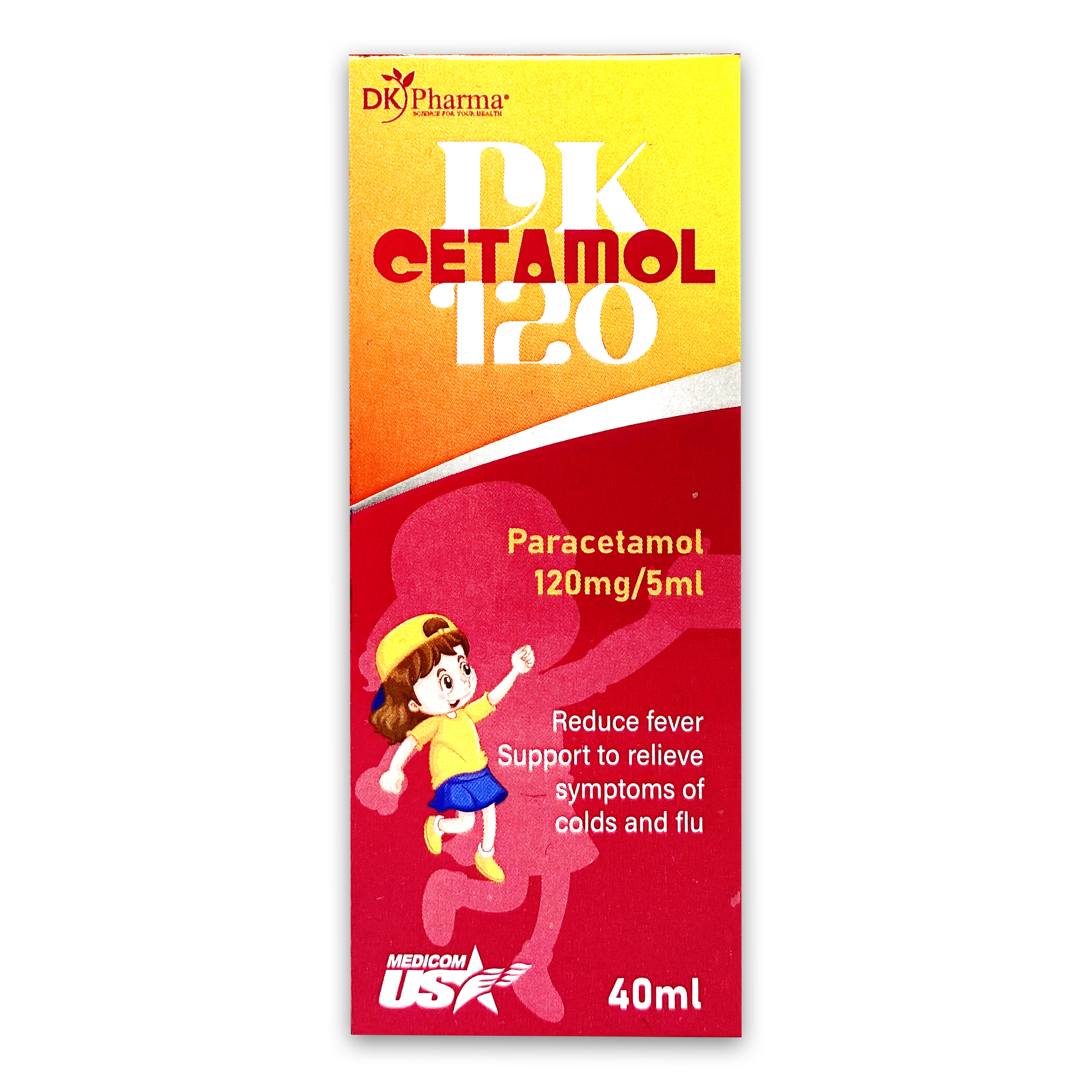 Dk Cetamol 120 USMEDICOM